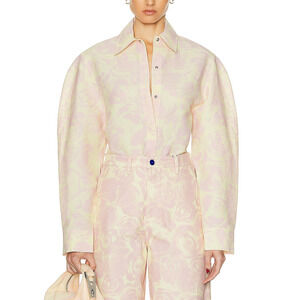 Burberry Cream Floral Jacket